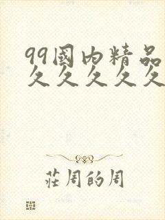 99国内精品久久久久久久