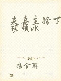 夫妻主胯下的奴视频vk