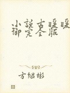 小说古暖暖江尘御完全版封面