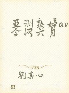 亚洲熟妇av综合网六月