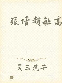 张倩赵敏高义