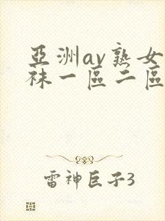 亚洲av熟女丝袜一区二区久久