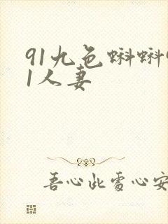 91九色蝌蚪91人妻