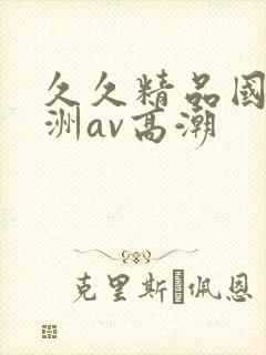 久久精品国产亚洲av高潮