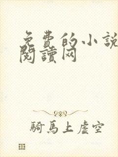 免费的小说小说阅读网