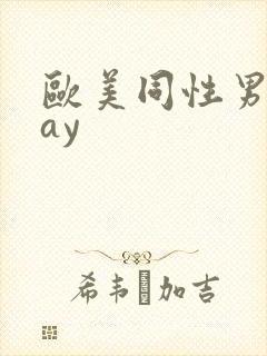 欧美同性男男gay