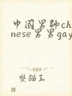 中国男帅chinese男男gay相关网站