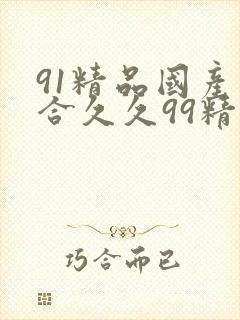 91精品国产综合久久99精品