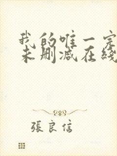 我的唯一完整版未删减在线免费观看