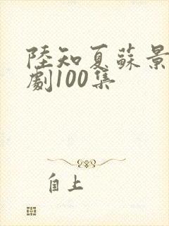 陆知夏苏景川短剧100集封面