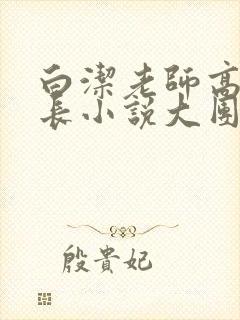 白洁老师高义校长小说大团结全文阅读