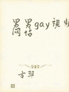 男男gay视频网站