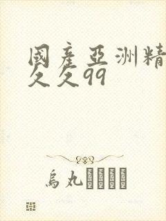 国产亚洲精品久久久99