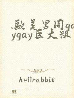 .欧美男同gaygay巨大粗