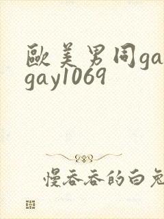 欧美男同gaygay1069