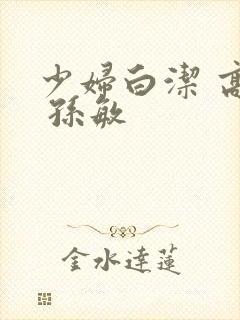 少妇白洁 高义 孙敏