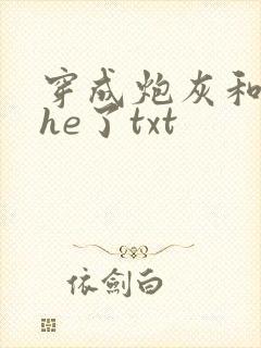 穿成炮灰和反派he了txt封面