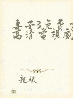 妻子3免费完整高清电视剧看封面