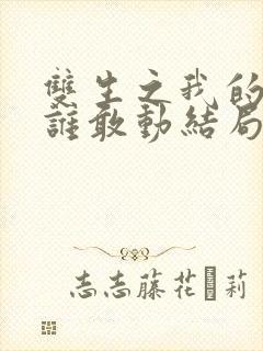 双生之我的妹妹谁敢动结局