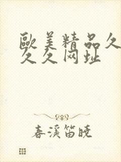 欧美精品久久久久久网址