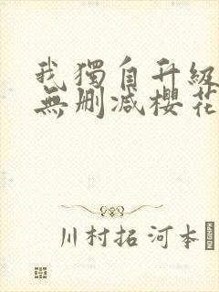 我独自升级动漫无删减樱花封面