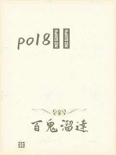 po18С˵封面