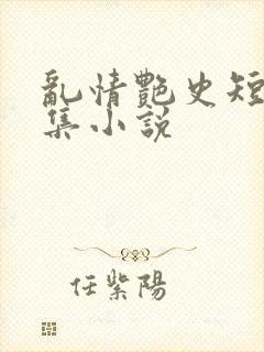 乱情艳史短篇合集小说
