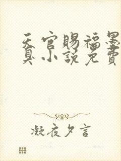 天官赐福墨香铜臭小说免费全文下载