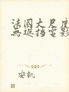 法国大尺度做爰无遮挡电影封面