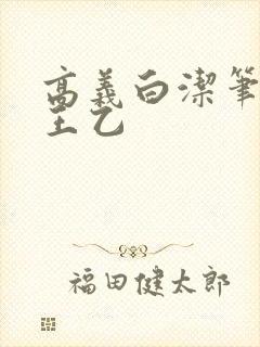 高义白洁笔趣阁王乙