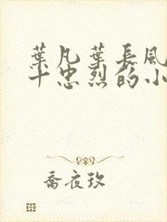 叶凡叶长风一门十忠烈的小说