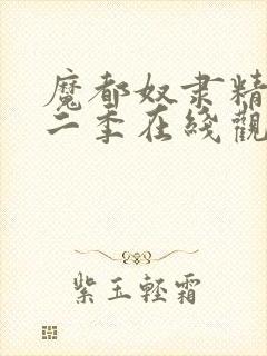 魔都奴隶精兵第二季在线观看