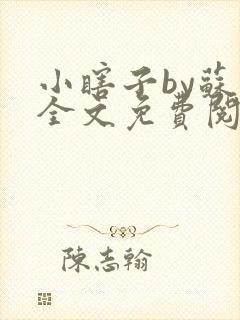 小瞎子by苏软全文免费阅读