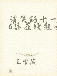 消失的十一层36集在线观看