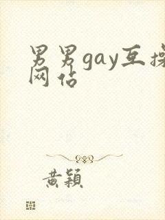 男男gay互操网站