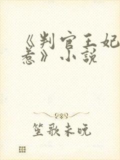 《判官王妃不好惹》小说