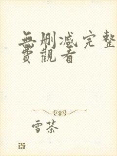 无删减完整版免费观看