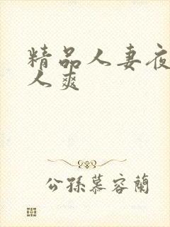精品人妻夜夜人人爽