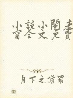 小说小阁老无弹窗全文免费阅读