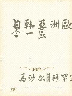 日韩亚洲欧美综合一区