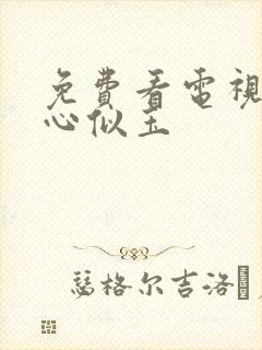 免费看电视剧锦心似玉