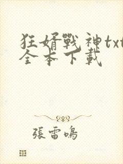 狂婿战神txt全本下载封面