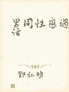 男同性恋过性生活