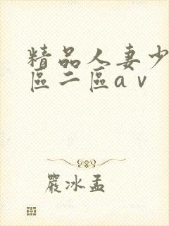 精品人妻少妇一区二区aⅴ