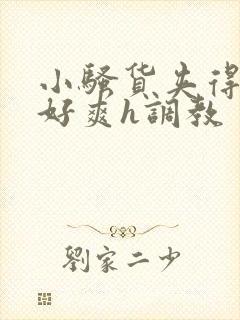 小骚货夹得真紧好爽h调教