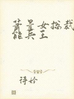 萧晨女总裁的全能兵王