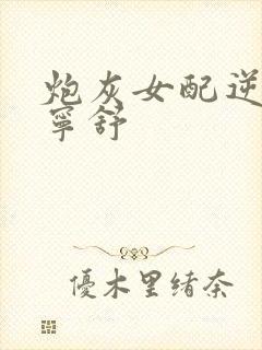 炮灰女配逆袭记宁舒