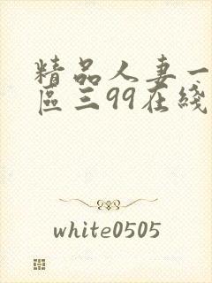 精品人妻一区二区三99在线