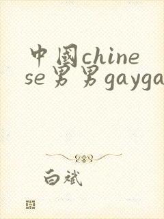 中国chinese男男gaygay免费视频封面