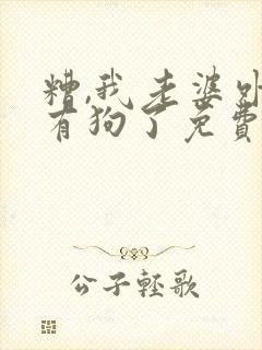 糟,我老婆外面有狗了免费阅读